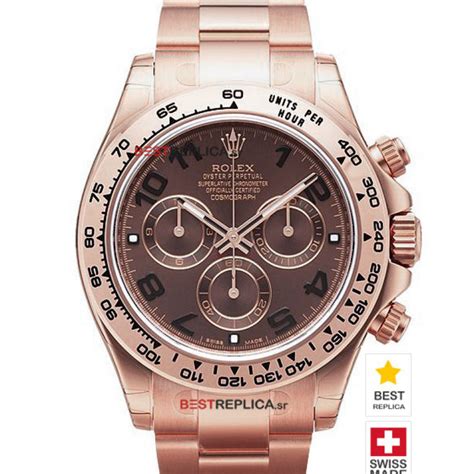 rolex cosmograph daytona chocolate dial everose full gold